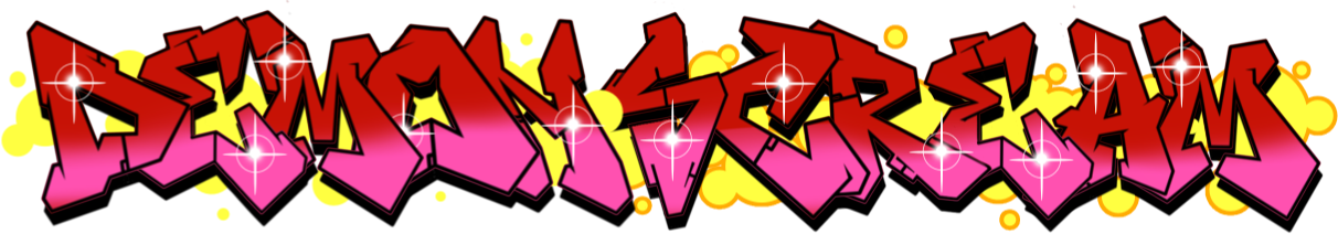 Demonscream Graffiti Logo