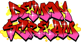 Demonscream Graffiti Logo